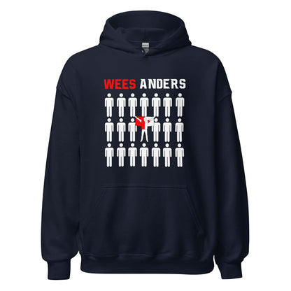 Unisex hoodie (Wees anders) 010