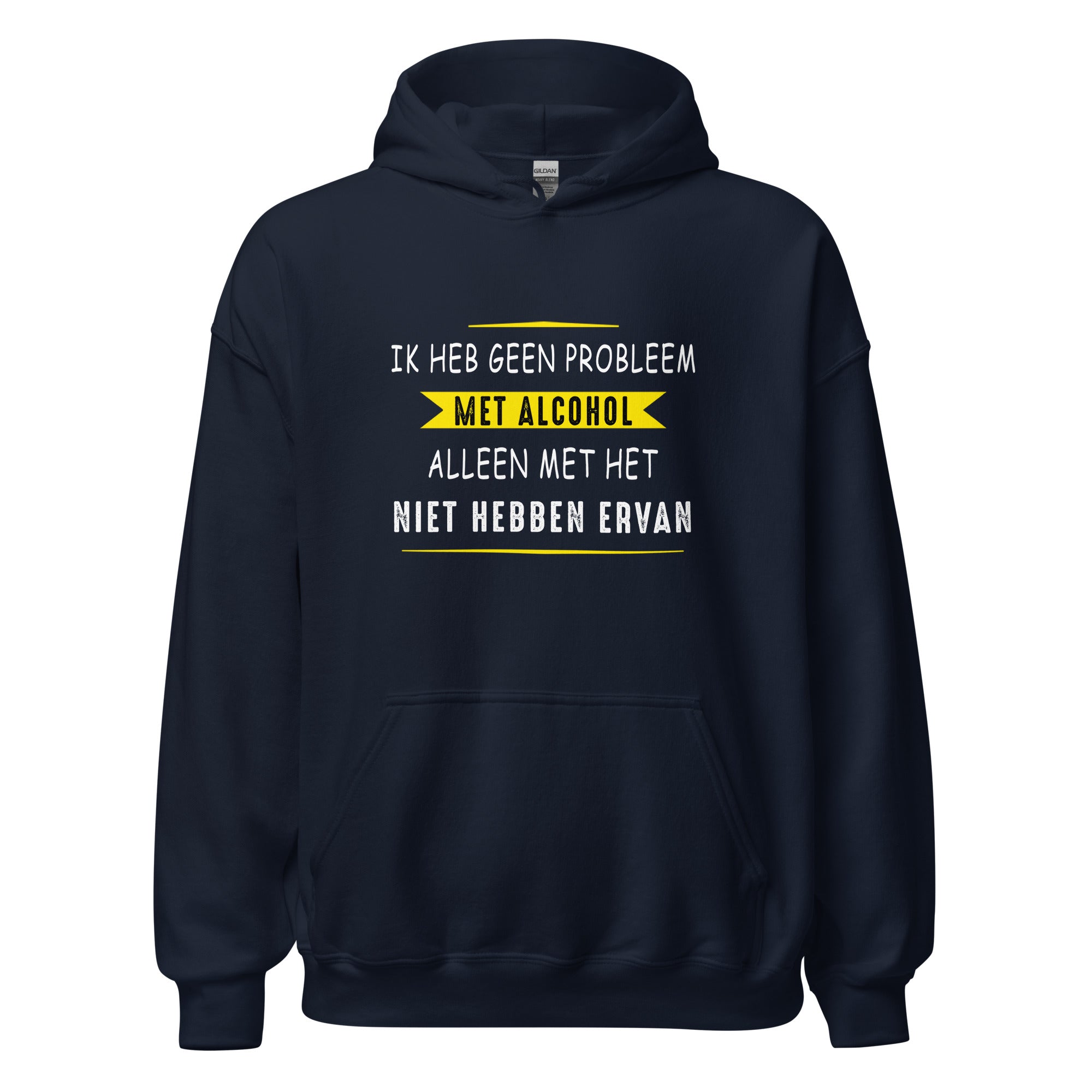 Unisex hoodie (Problem met Alcohol)