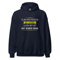 Unisex hoodie (Problem met Alcohol)