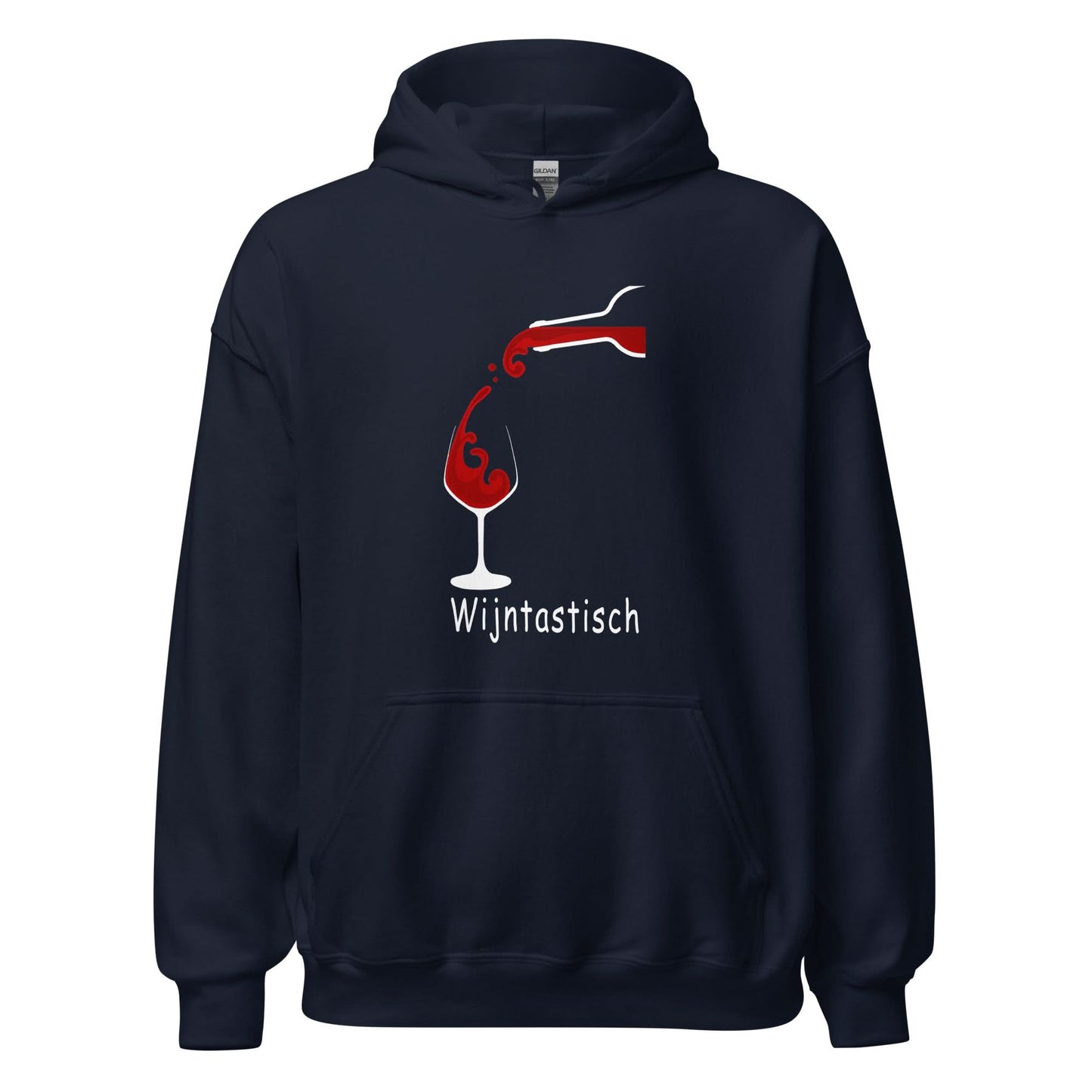 Unisex hoodie (Wijntastisch)