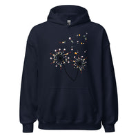 Unisex hoodie (Wijn)