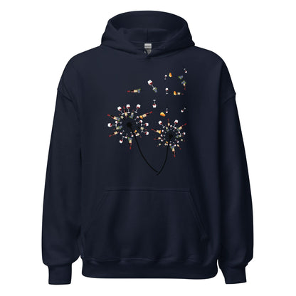 Unisex hoodie (Wijn)