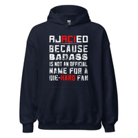 Unisex hoodie (Ajacied omdat badass geen officiële naam is)