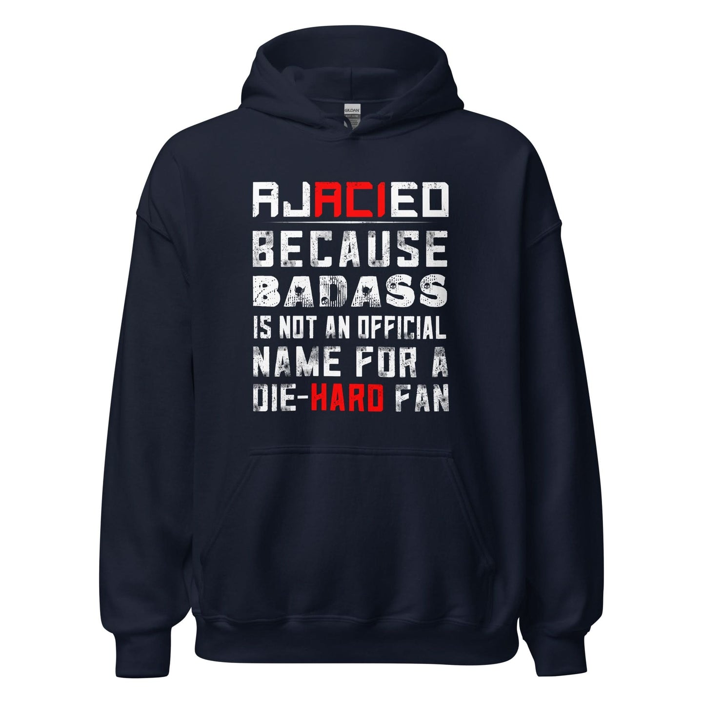 Unisex hoodie (Ajacied omdat badass geen officiële naam is)