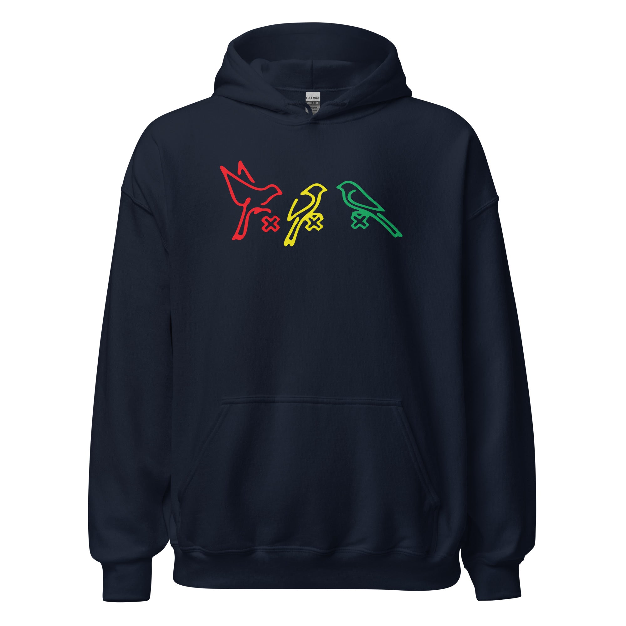 Unisex hoodie (Ajacied- three little birds)