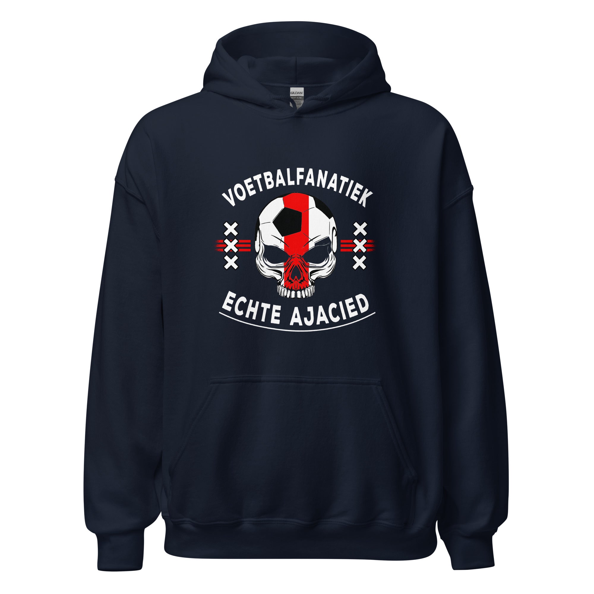 Unisex hoodie (Voetbal Fanatiek Echte Ajacied)