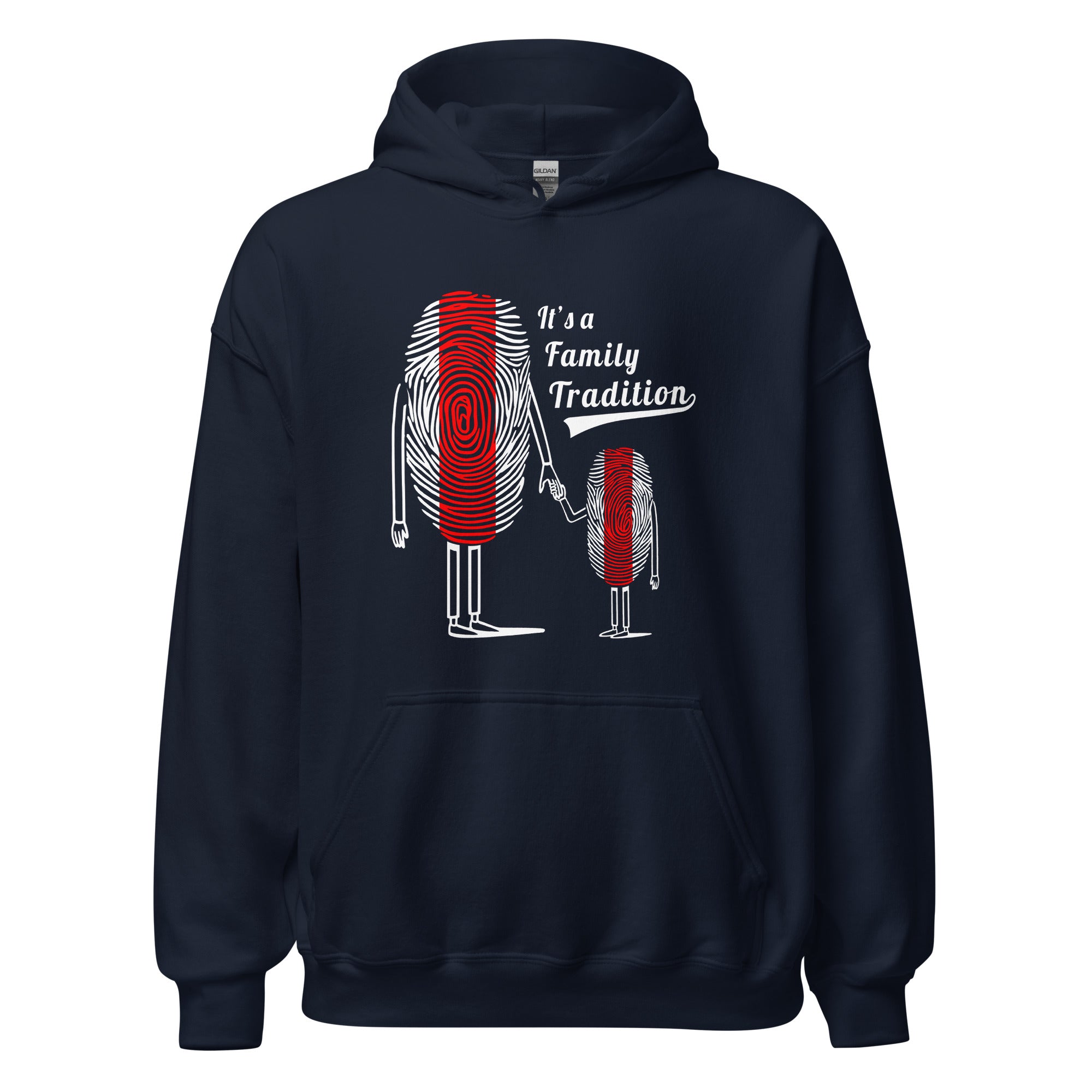 Unisex hoodie (Ajacied -  familie traditie)