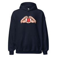 Unisex hoodie (Ajacied Love) Amsterdam