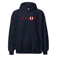 Unisex hoodie (Ajacied Hartslag) Amsterdam