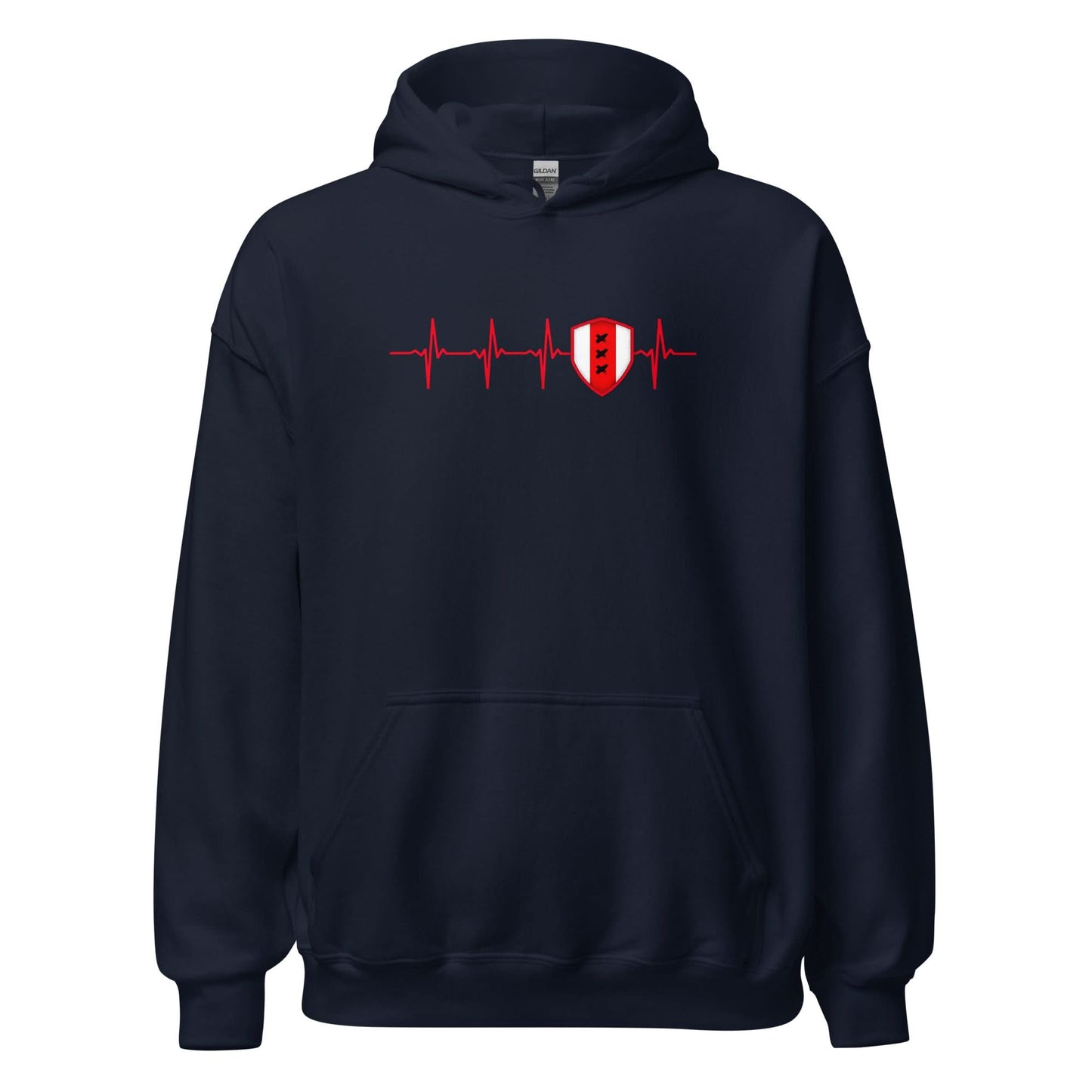 Unisex hoodie (Ajacied Hartslag) Amsterdam