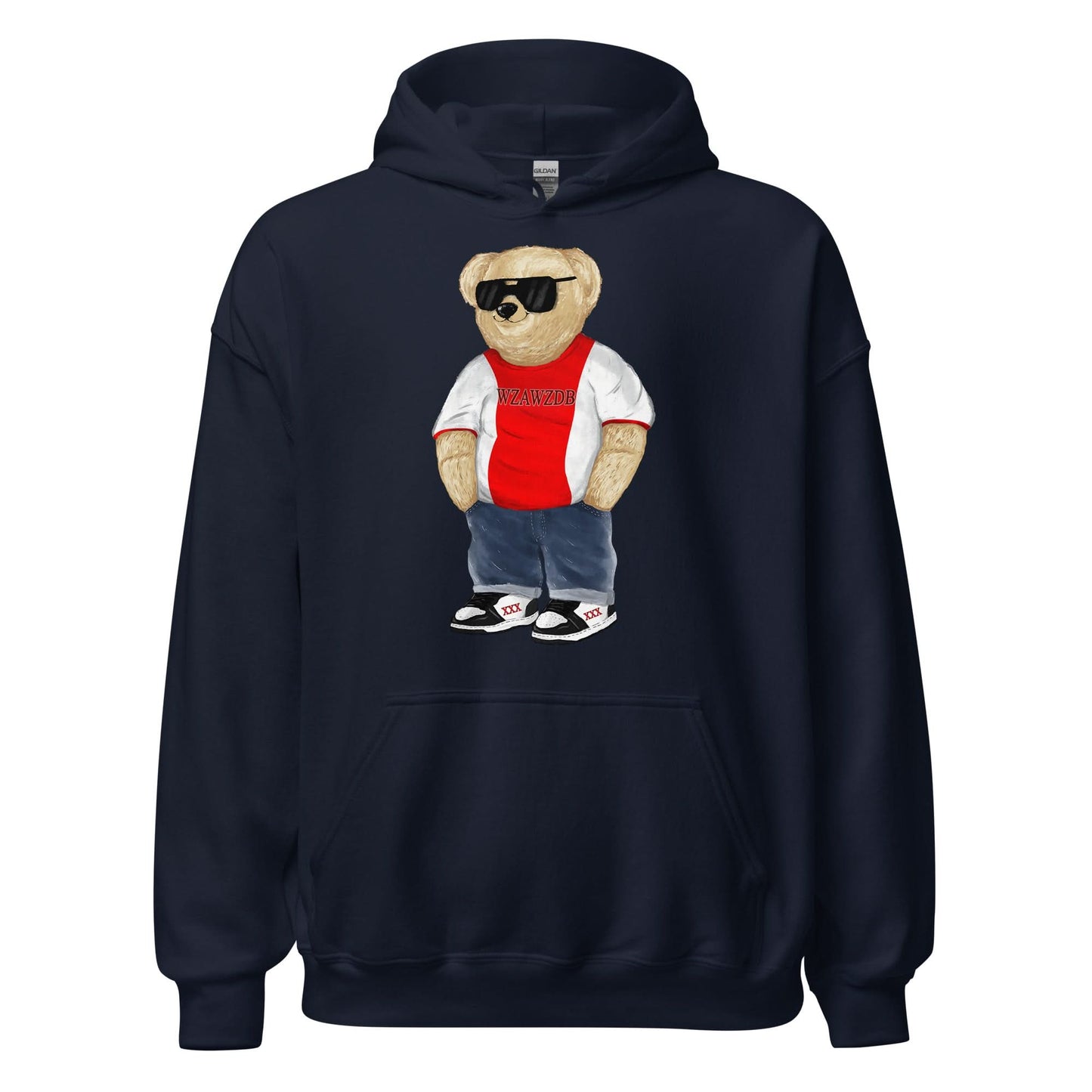 Unisex hoodie (Ajacied beer) Amsterdam