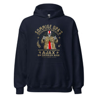 Unisex hoodie (Echte Opa's supporten Ajax en drinken bier) Ajacied