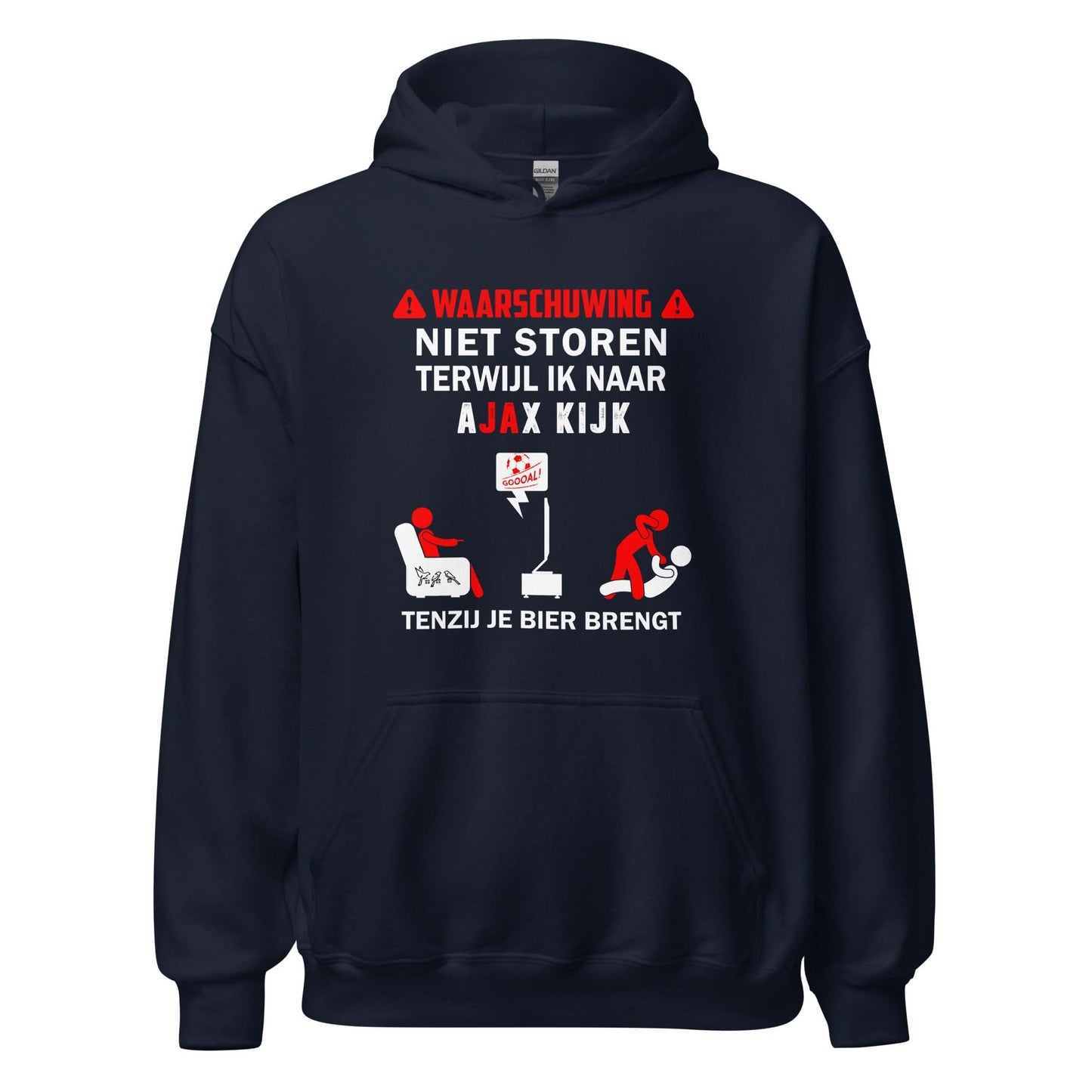 Unisex hoodie (Niet Storen Terwijl Ik Naar Ajax kijk) Ajacied