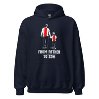 Unisex hoodie (Ajacied- Van vader op zoon) Amsterdam