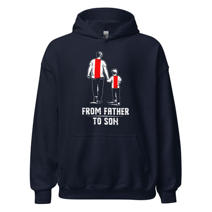 Unisex hoodie (Ajacied- Van vader op zoon) Amsterdam