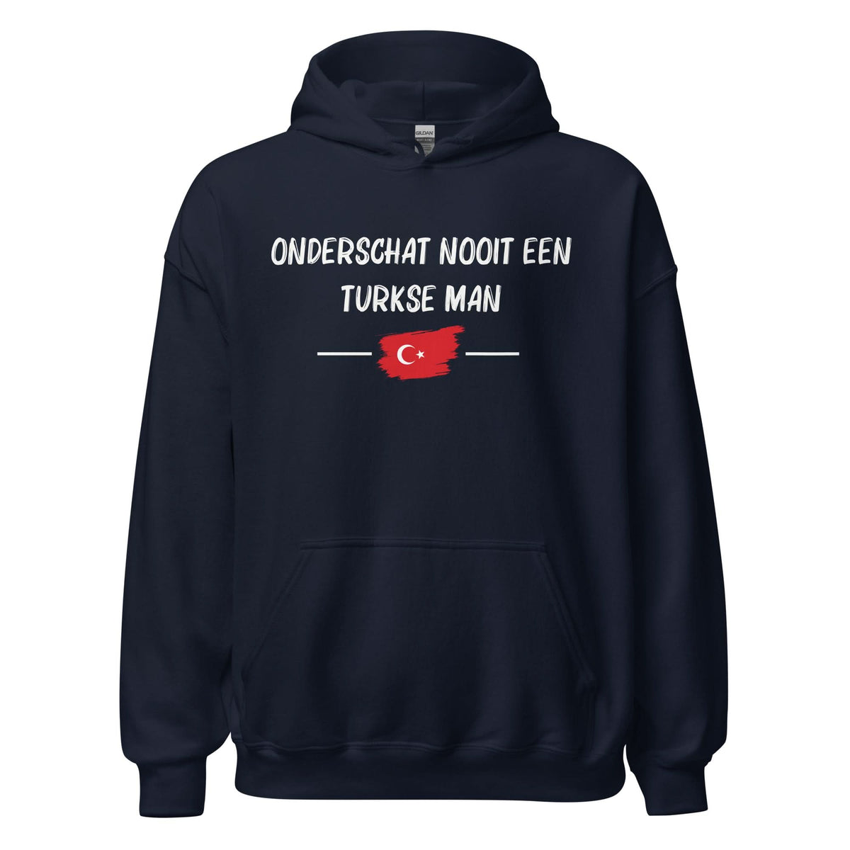 Unisex Hoodie(onderschat nooit een Turkse man)