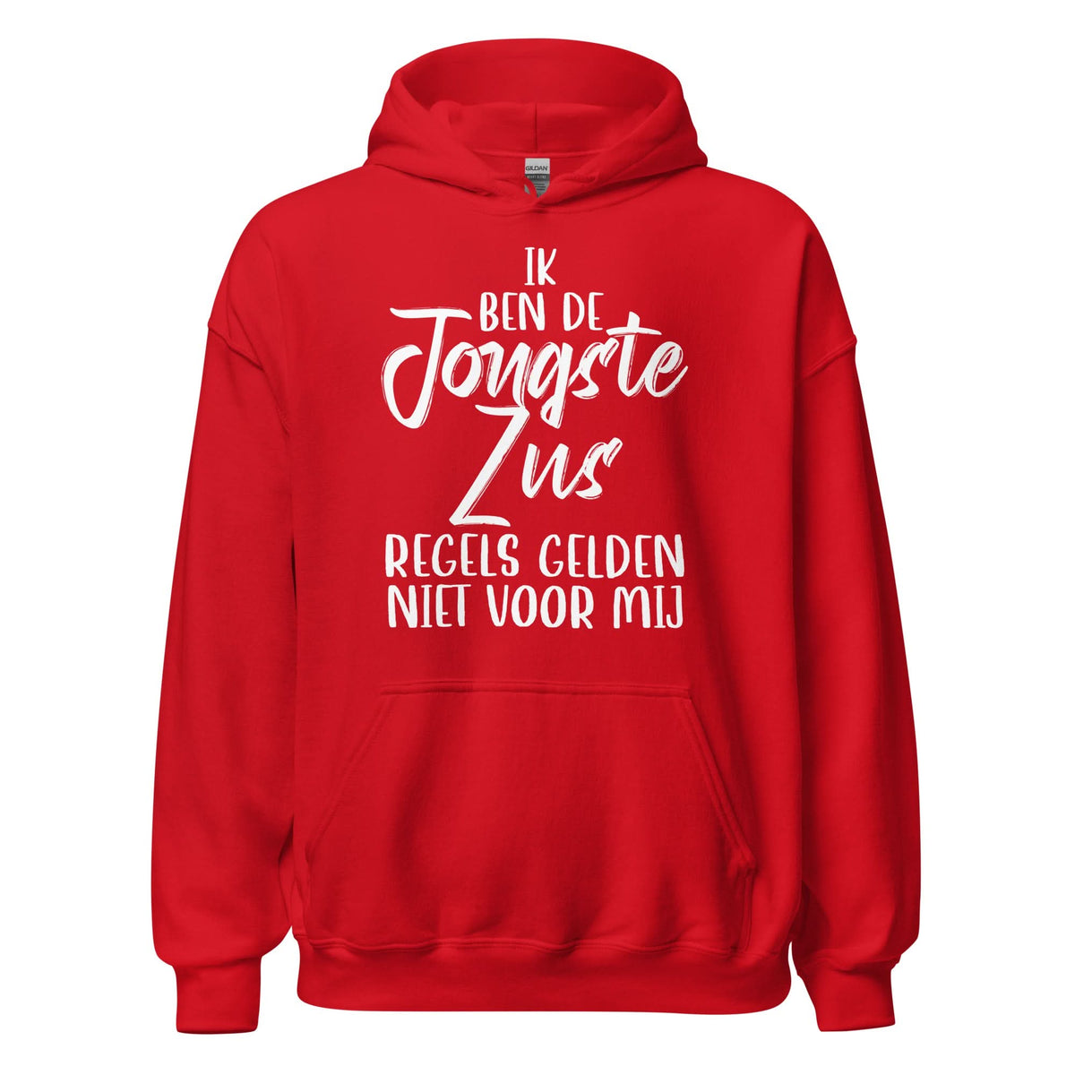Unisex Hoodie ( Jongste zus)