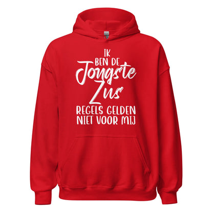 Unisex Hoodie ( Jongste zus)
