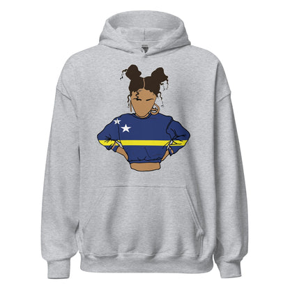 Unisex hoodie (strong woman- Cura)