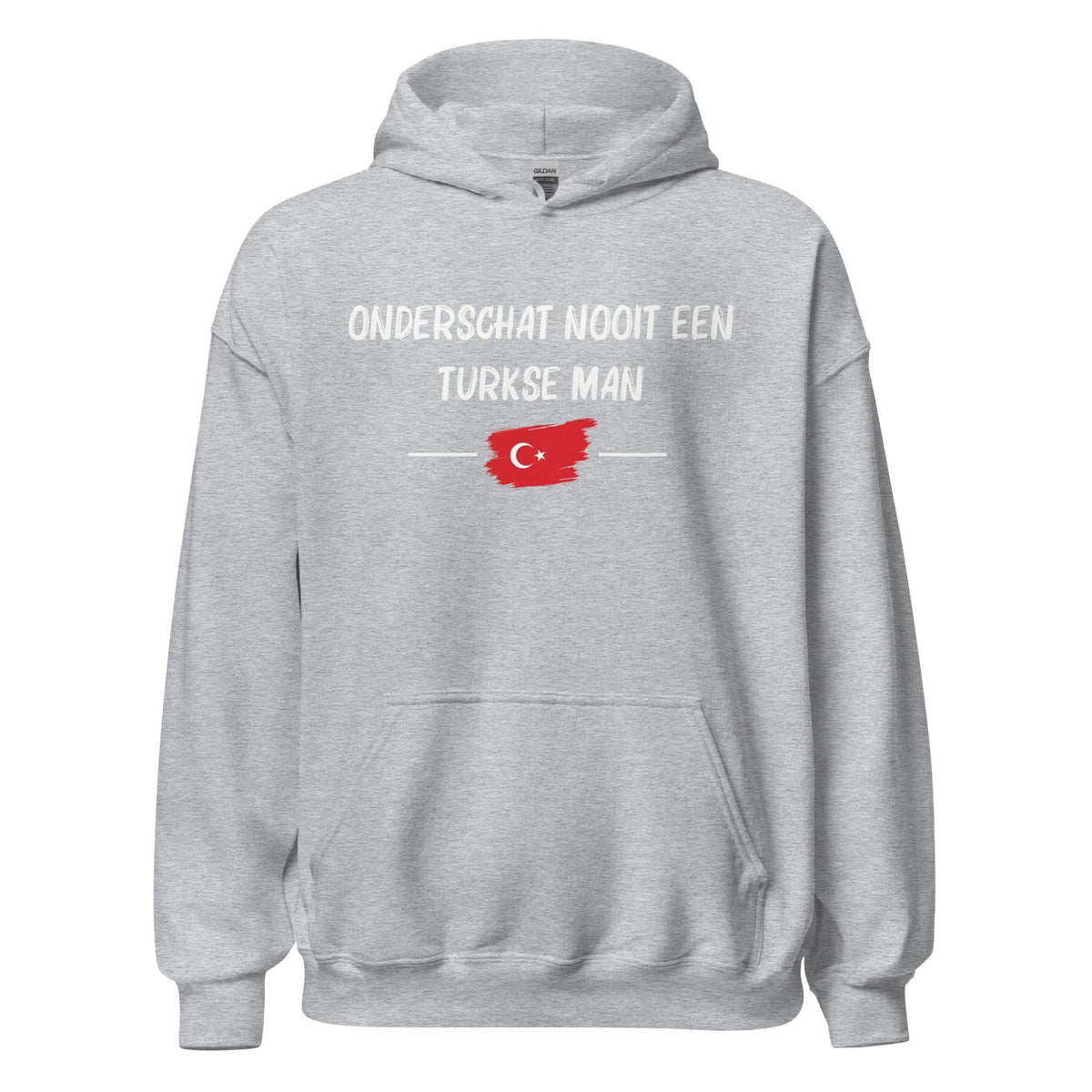 Unisex Hoodie(onderschat nooit een Turkse man)