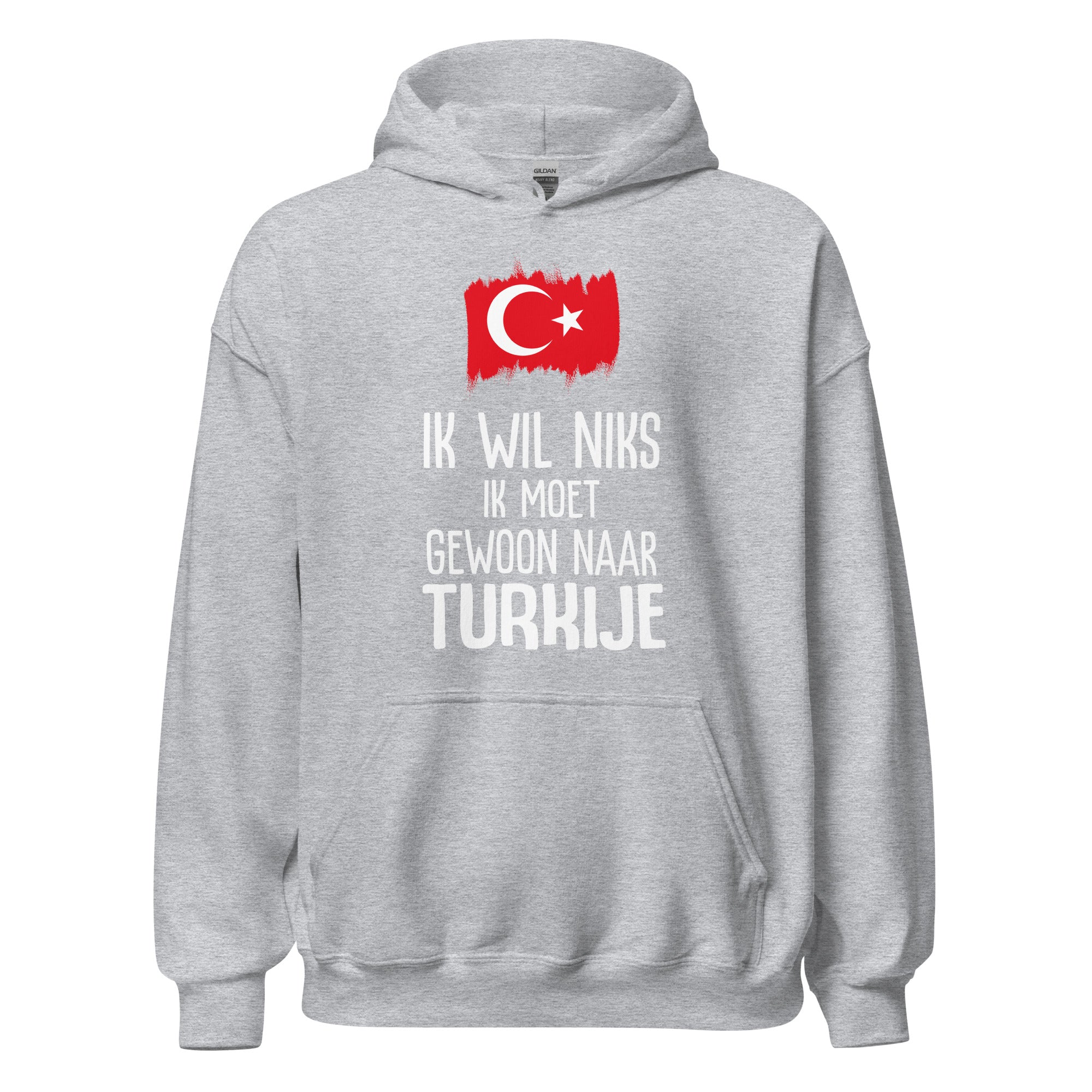 Unisex Hoodie(Ik moet gewoon naar Turkije)