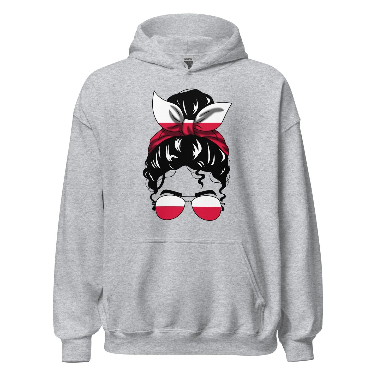 Unisex Hoodie(Zonnebril - Polen)