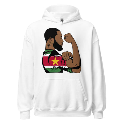 Unisex Hoodie(strongman - Suriname)