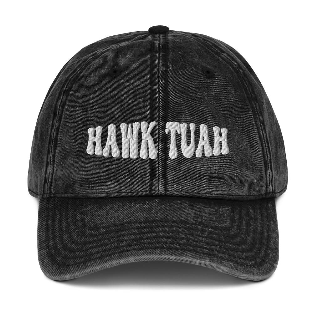 Vintage pet van katoenen keperstof (HAWK TUAH SUMMER 2024)