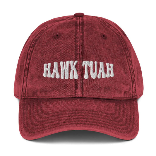Vintage pet van katoenen keperstof (HAWK TUAH SUMMER 2024)