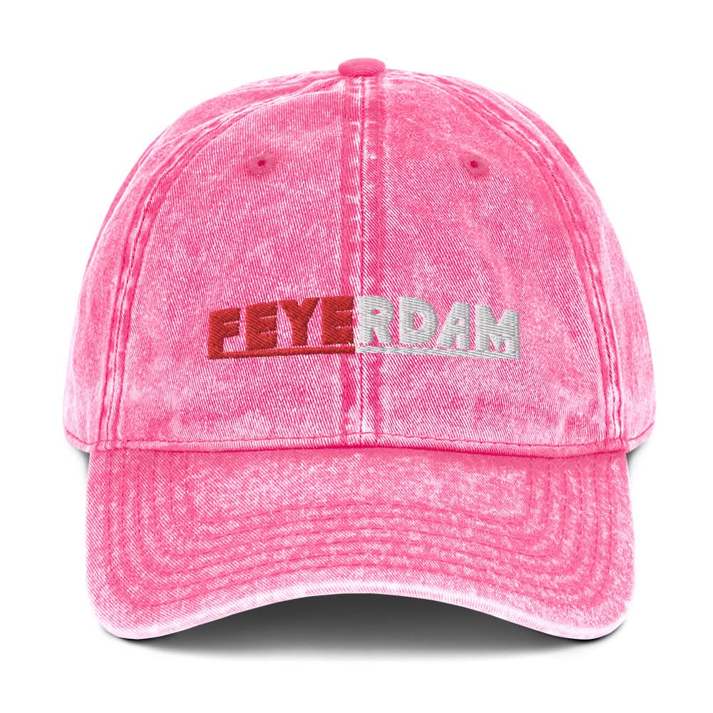 Premium vintage pet van katoenen keperstof-  FEYERDAM