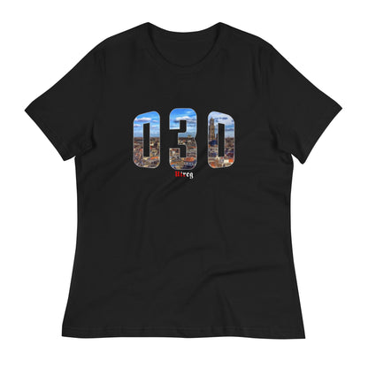 Relaxed dames-T-shirt (Utreg 030)