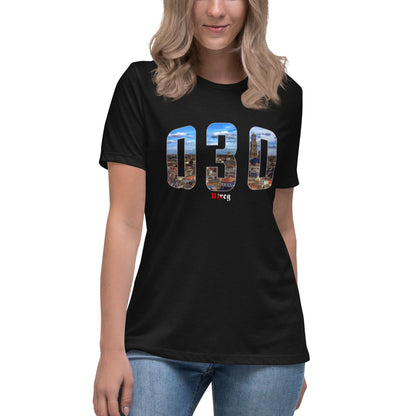Relaxed dames-T-shirt (Utreg 030)