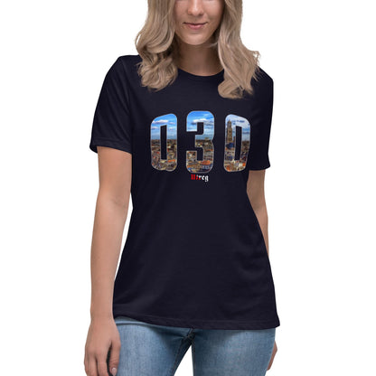 Relaxed dames-T-shirt (Utreg 030)