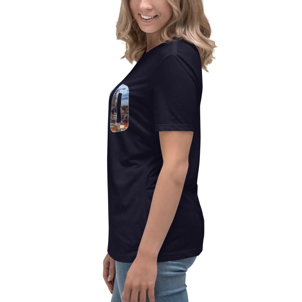 Relaxed dames-T-shirt (Utreg 030)