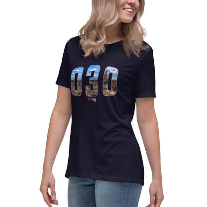 Relaxed dames-T-shirt (Utreg 030)